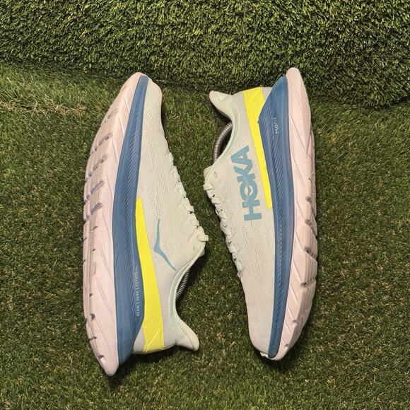 Size 11 - Hoka One One Mach 4 Blue Glass Evening Primrose - Picture 2 of 7